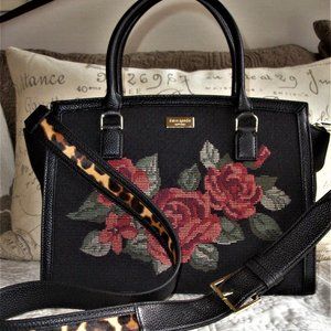 Kate Spade Seeley Lane Lana Needlepoint Satchel